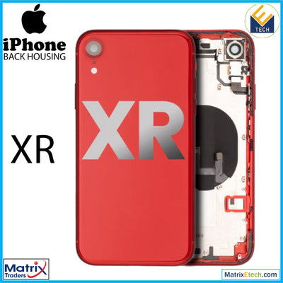 iPhone XR Back Housing W Small (Pull Grade C) - Matrix Traders