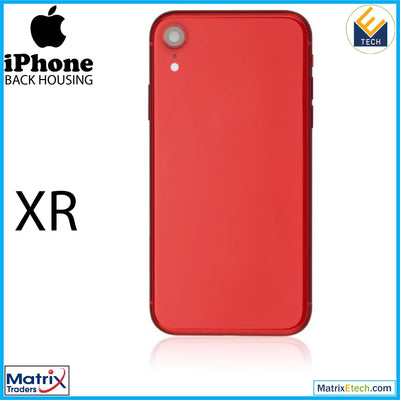 iPhone XR Back Housing W Small (Pull Grade C) - Matrix Traders