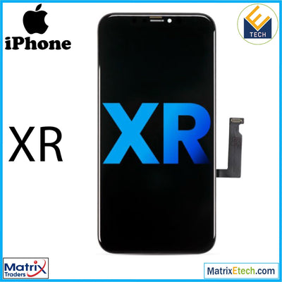 iPhone XR LCD Assembly With Steel Plate Pre - Installed - Matrix Traders