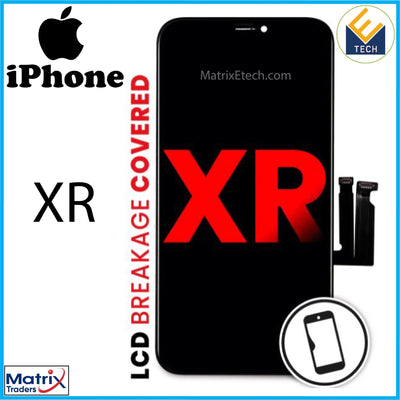 iPhone XR LCD Screen Replacement Assembly With Steel Plate Pre - Installed - Matrix Traders