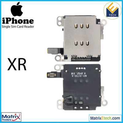 iPhone XR Single Sim Card Reader Flex Cable (Normal) - Matrix Traders