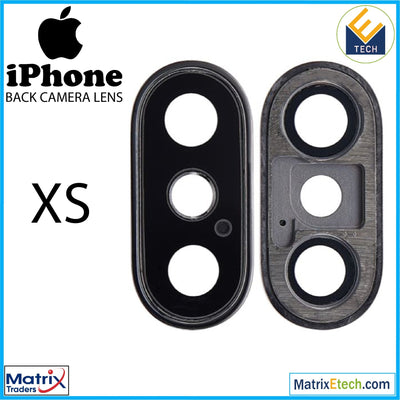 iPhone XS Back Camera Lens With Bracket & Bezel (10 Pack) - Matrix Traders