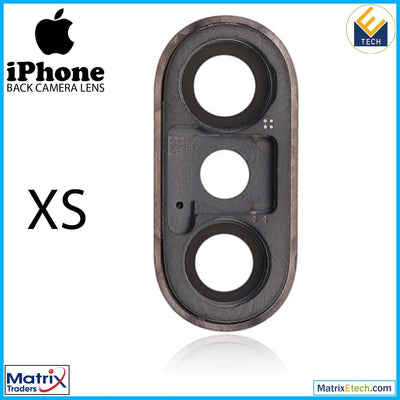 iPhone XS Back Camera Lens With Bracket & Bezel (10 Pack) - Matrix Traders