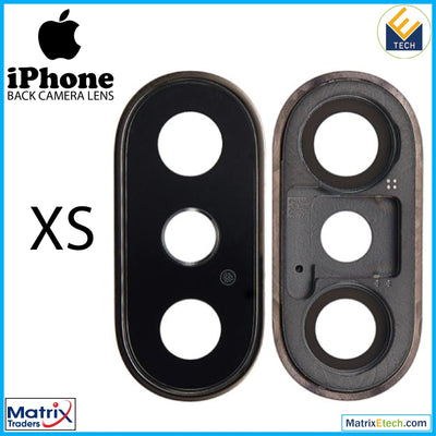 iPhone XS Back Camera Lens With Bracket & Bezel (10 Pack) - Matrix Traders