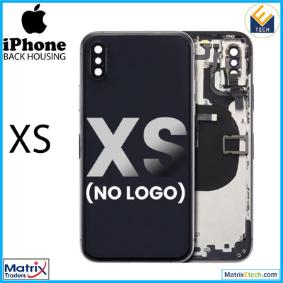 iPhone XS Back Housing W Small (Aftermarket Plus) - Matrix Traders