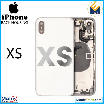 iPhone XS Back Housing W Small (Pull Grade A) - Matrix Traders