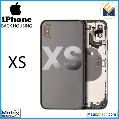 iPhone XS Back Housing W Small (Pull Grade B) - Matrix Traders