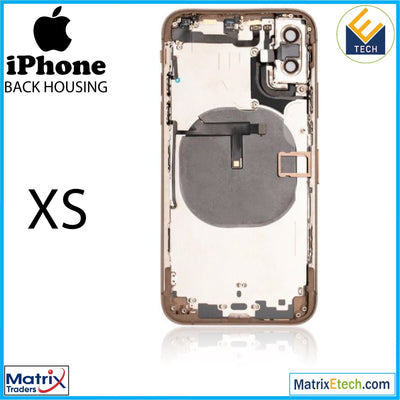 iPhone XS Back Housing W Small (Pull Grade B) - Matrix Traders