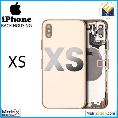 iPhone XS Back Housing W Small (Pull Grade B) - Matrix Traders