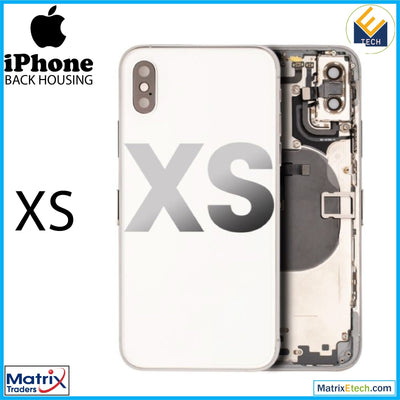 iPhone XS Back Housing W Small (Pull Grade C) - Matrix Traders