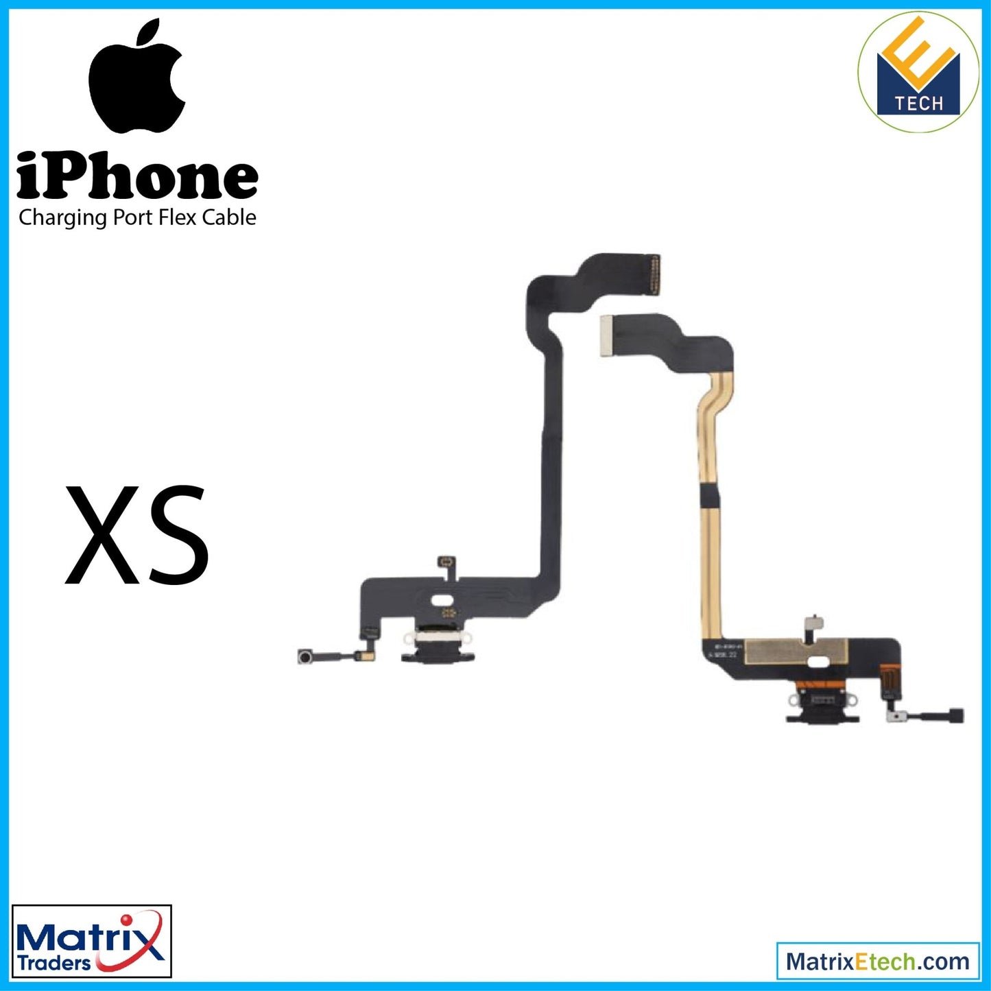 iPhone XS Charging Port Flex Cable (Aftermarket) - Matrix Traders