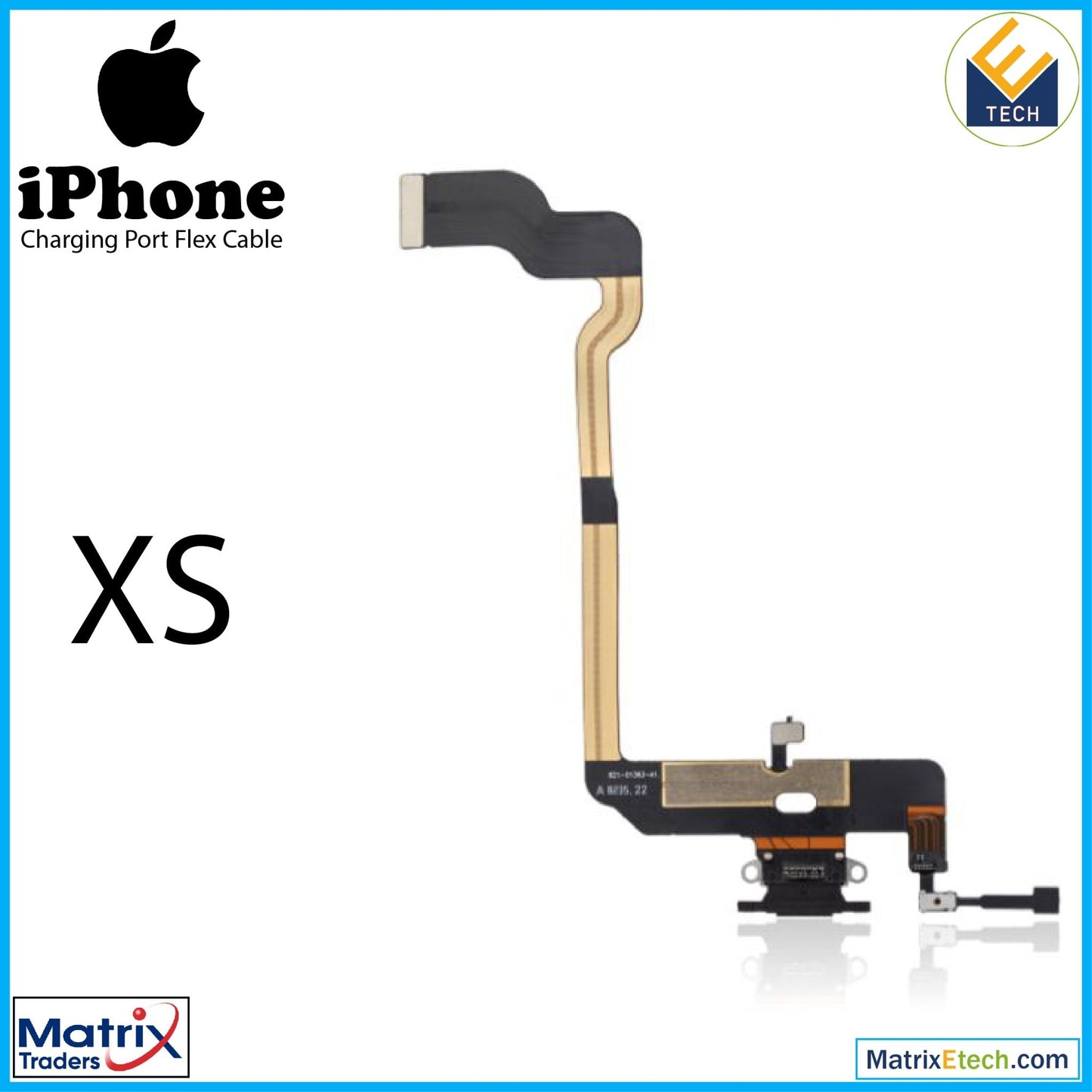 iPhone XS Charging Port Flex Cable (Aftermarket) - Matrix Traders