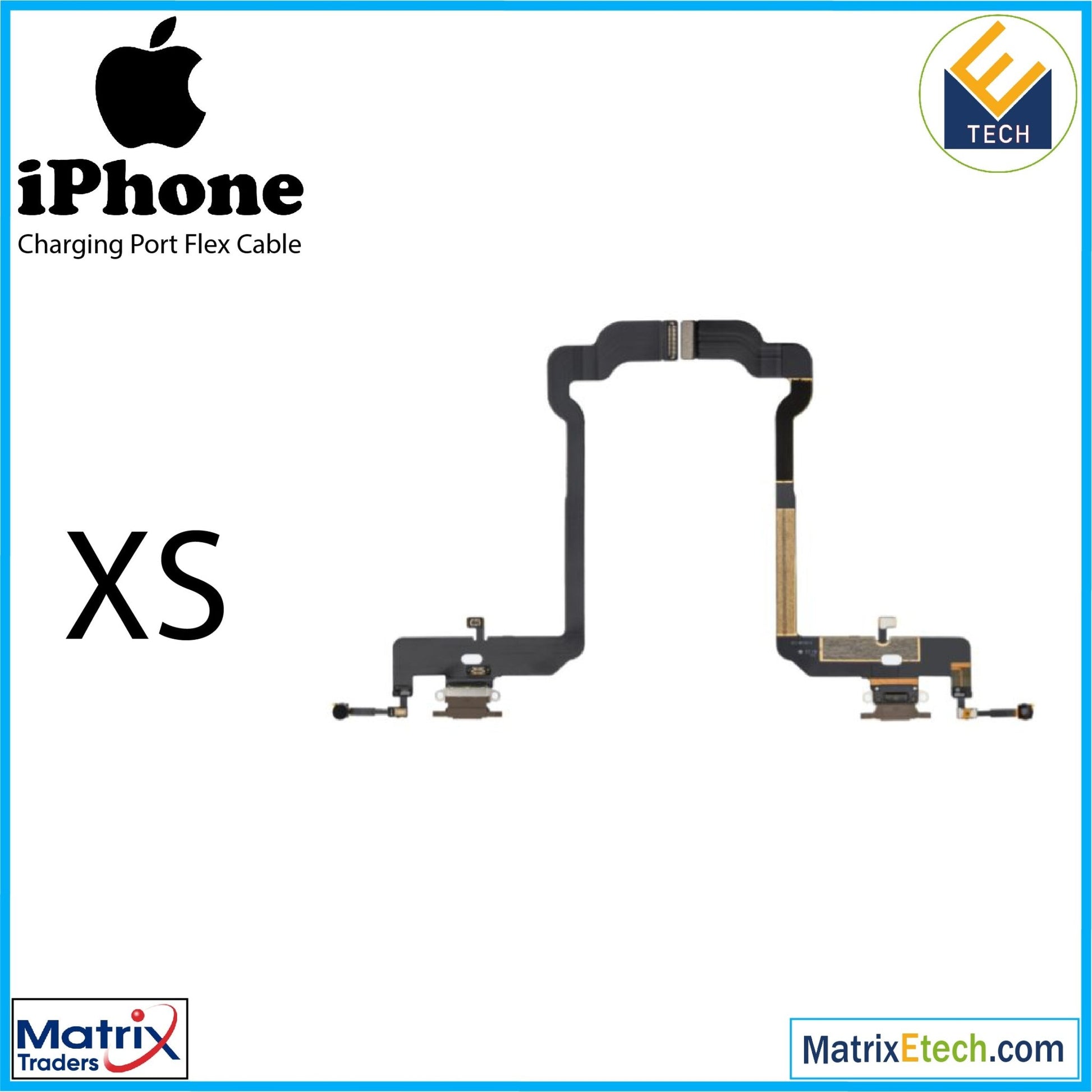 iPhone XS Charging Port Flex Cable (Premium) - Matrix Traders