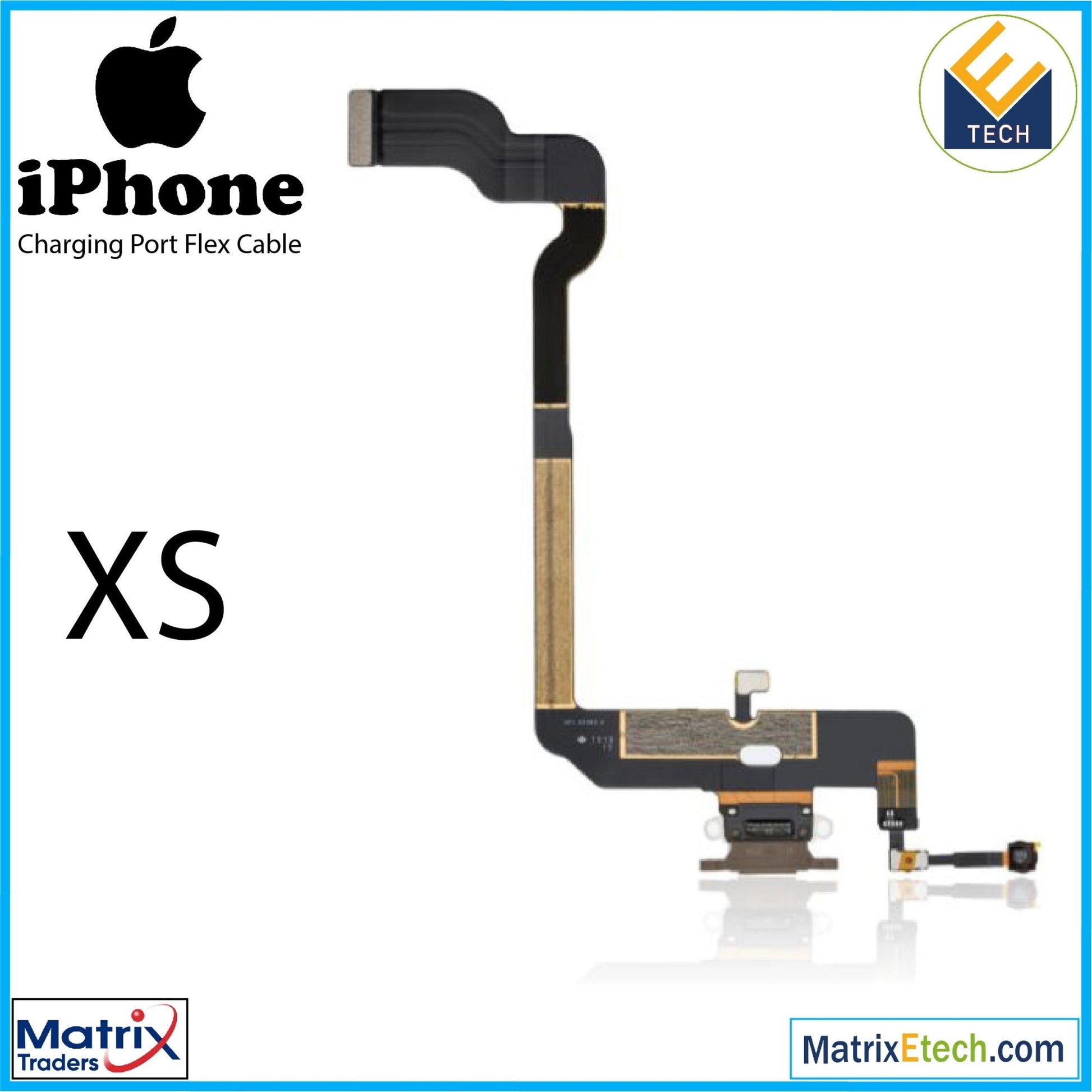 iPhone XS Charging Port Flex Cable (Premium) - Matrix Traders