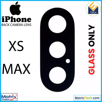 iPhone XS Max Back Camera Lens With Bracket & Bezel (10 Pack) - Matrix Traders