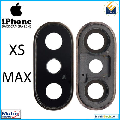 iPhone XS Max Back Camera Lens With Bracket & Bezel (10 Pack) - Matrix Traders