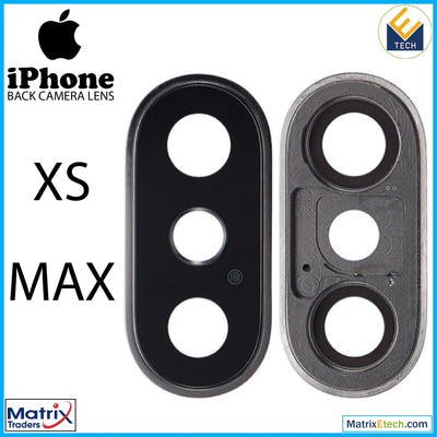 iPhone XS Max Back Camera Lens With Bracket & Bezel (Premium) - Matrix Traders