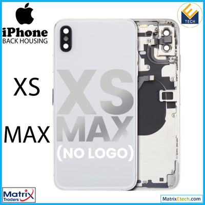 iPhone XS Max Back Housing W Small (Aftermarket Plus) - Matrix Traders