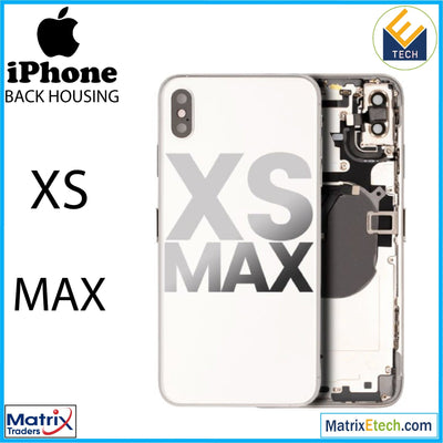 iPhone XS Max Back Housing W Small (Pull Grade A) - Matrix Traders