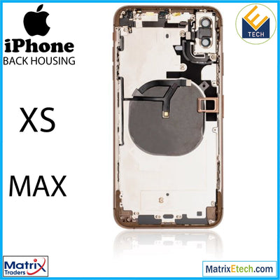 iPhone XS Max Back Housing W Small (Pull Grade A) - Matrix Traders