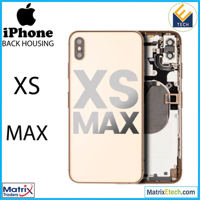 iPhone XS Max Back Housing W Small (Pull Grade A) - Matrix Traders