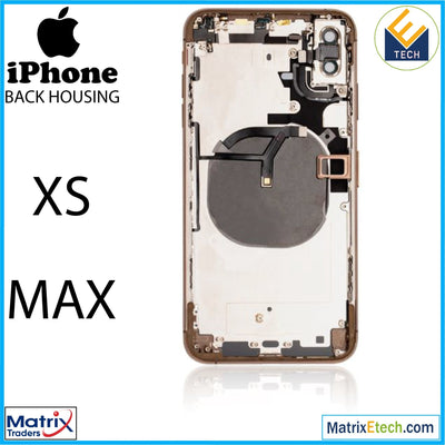 iPhone XS Max Back Housing W Small (Pull Grade B) - Matrix Traders