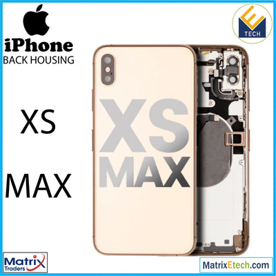 iPhone XS Max Back Housing W Small (Pull Grade B) - Matrix Traders