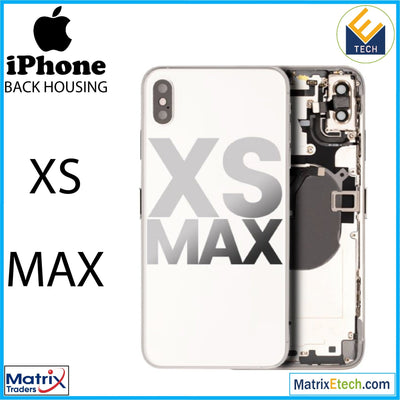 iPhone XS Max Back Housing W Small (Pull Grade B) - Matrix Traders