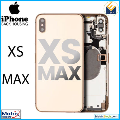 iPhone XS Max Back Housing W Small (Pull Grade C) - Matrix Traders