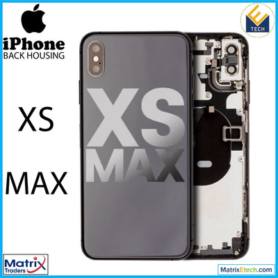 iPhone XS Max Back Housing W Small (Pull Grade C) - Matrix Traders