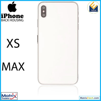 iPhone XS Max Back Housing W Small (Pull Grade C) - Matrix Traders