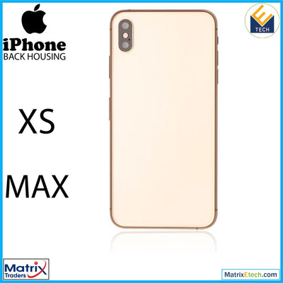 iPhone XS Max Back Housing W Small (Pull Grade C) - Matrix Traders