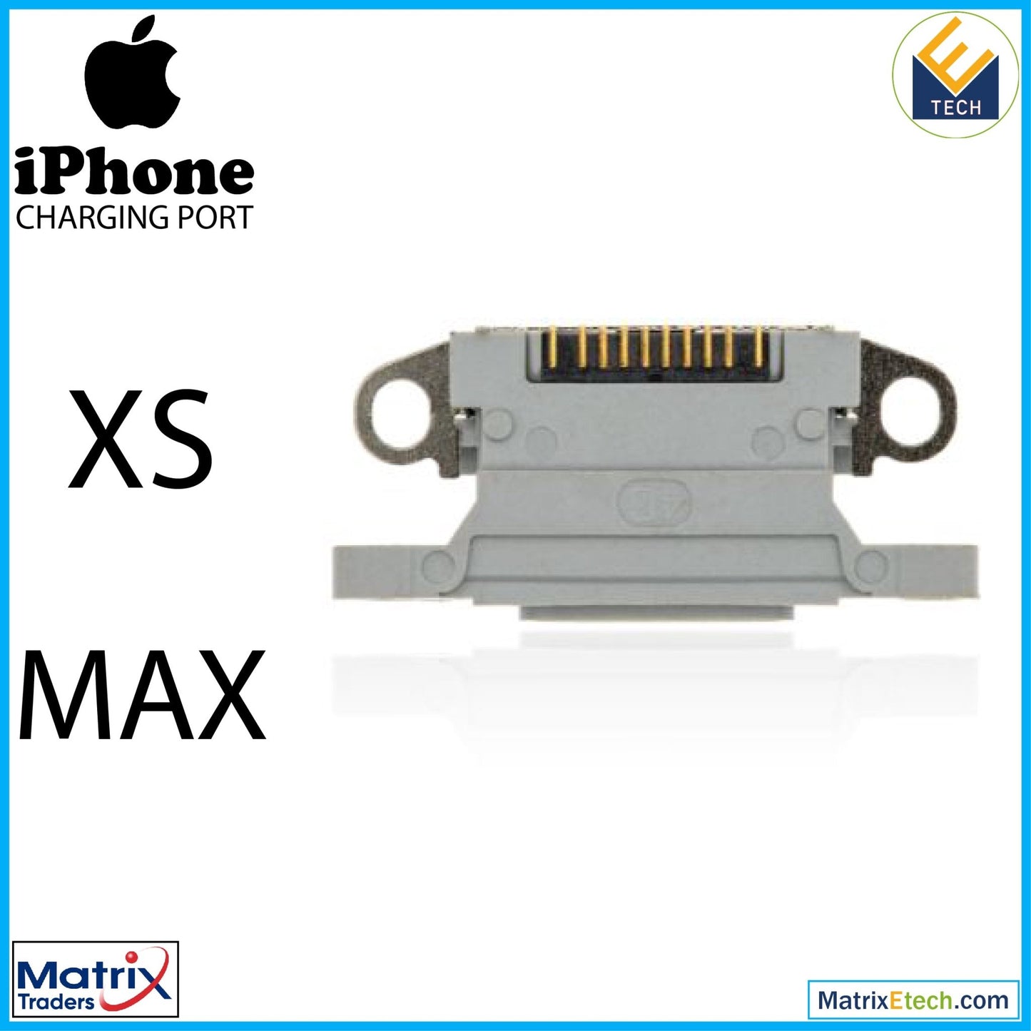 iPhone XS Max Charging Port Only (10 Pack) - Matrix Traders