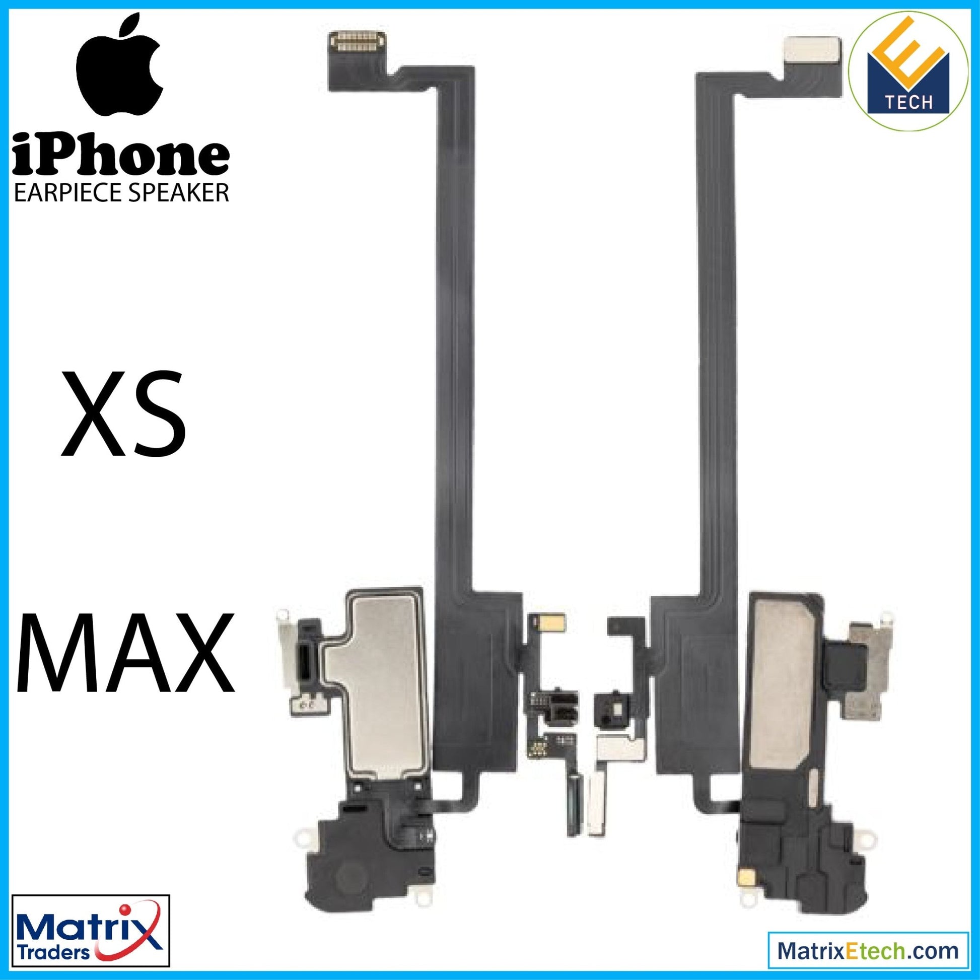 iPhone XS Max Earpiece Speaker With Proximity Sensor Cable (Aftermarket) - Matrix Traders