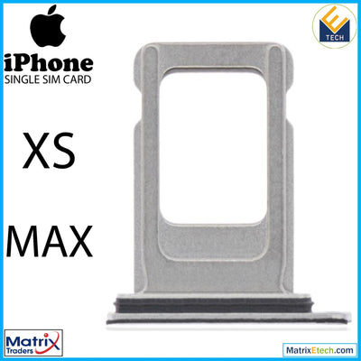 iPhone XS Max Single Sim Card Tray (Normal) - Matrix Traders