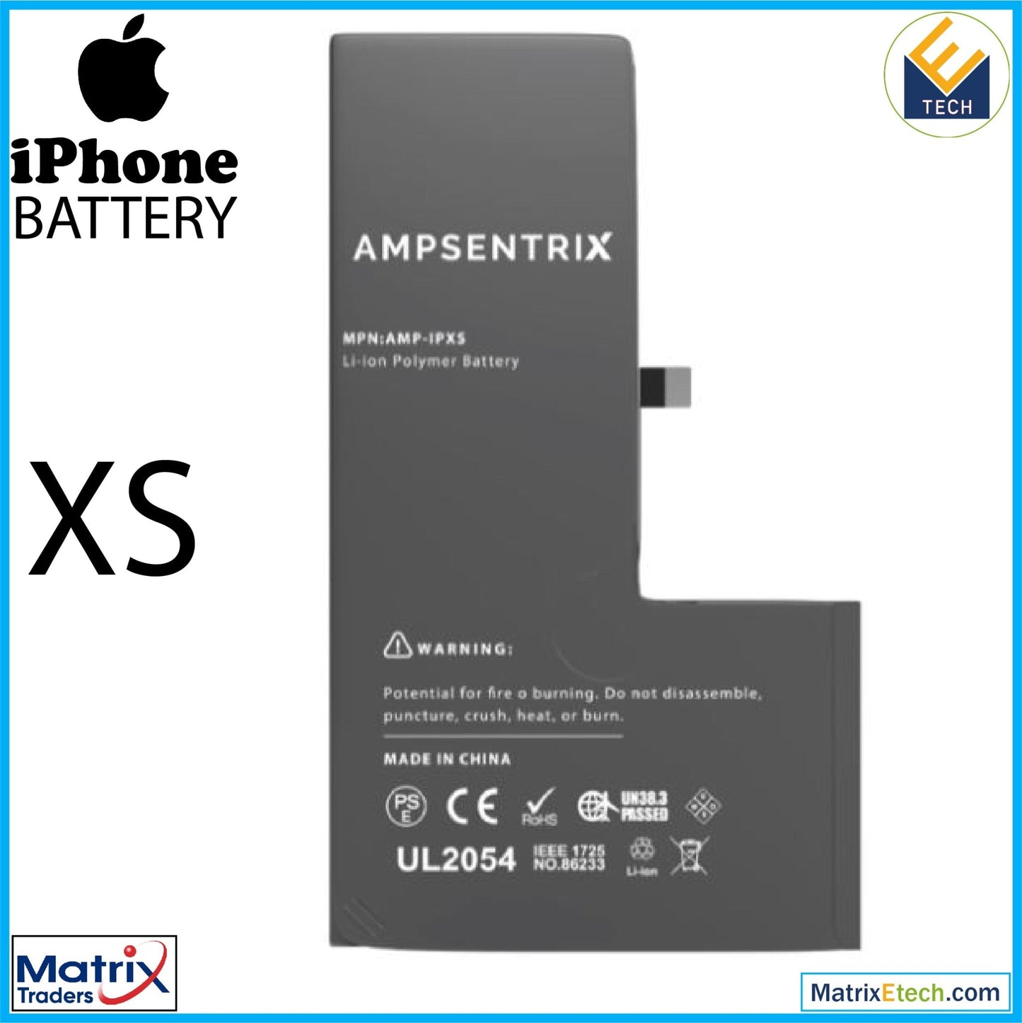 iPhone XS Replacement Battery - Matrix Traders