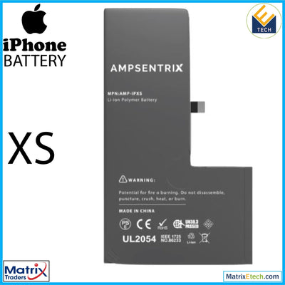 iPhone XS Replacement Battery (AmpSentrix Pro Extended) - Matrix Traders