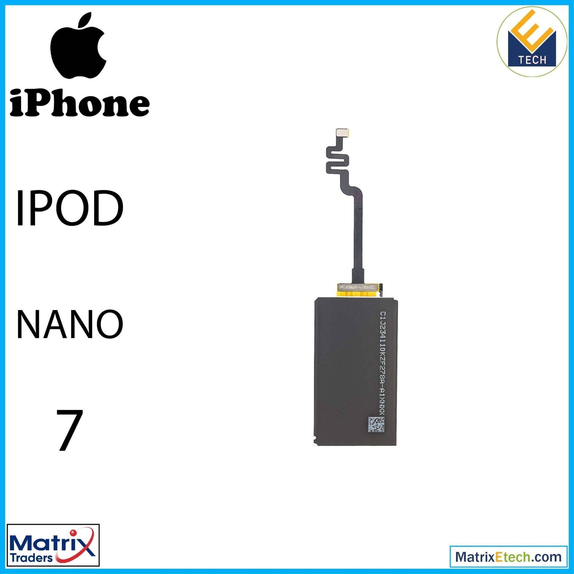 iPod Nano 7 LCD Only (Premium) - Matrix Traders