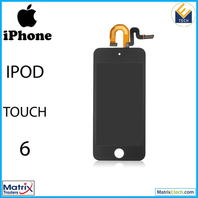 iPod Touch 6 LCD Assembly (Premium) (Black) - Matrix Traders