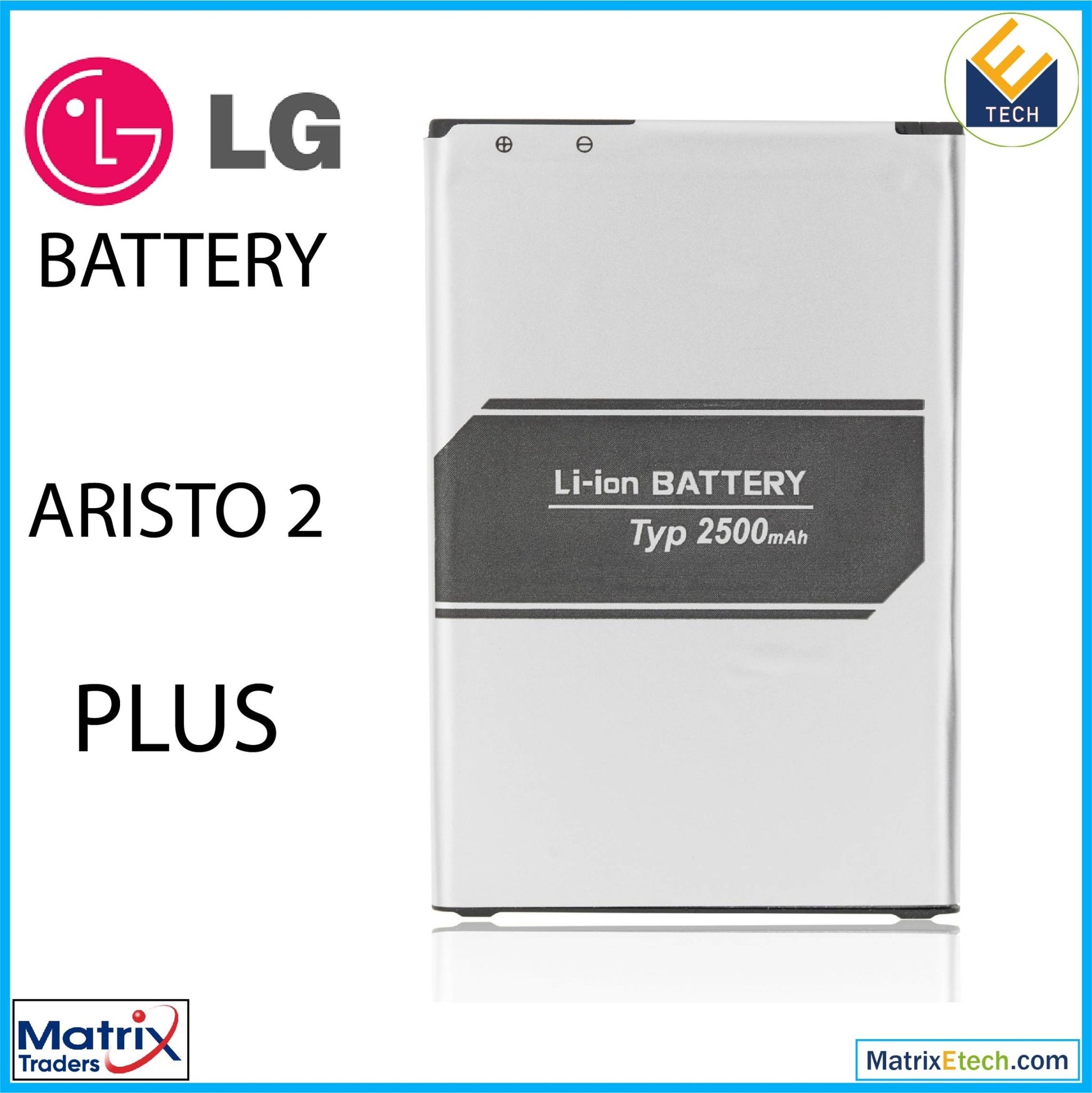 LG Aristo 2 Plus Replacement Battery (BL - 45F1F) - Matrix Traders