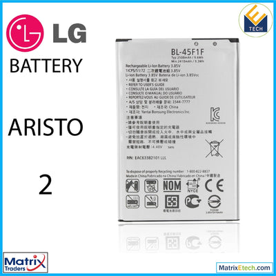 LG Aristo 2 Replacement Battery (BL - 45F1F) - Matrix Traders