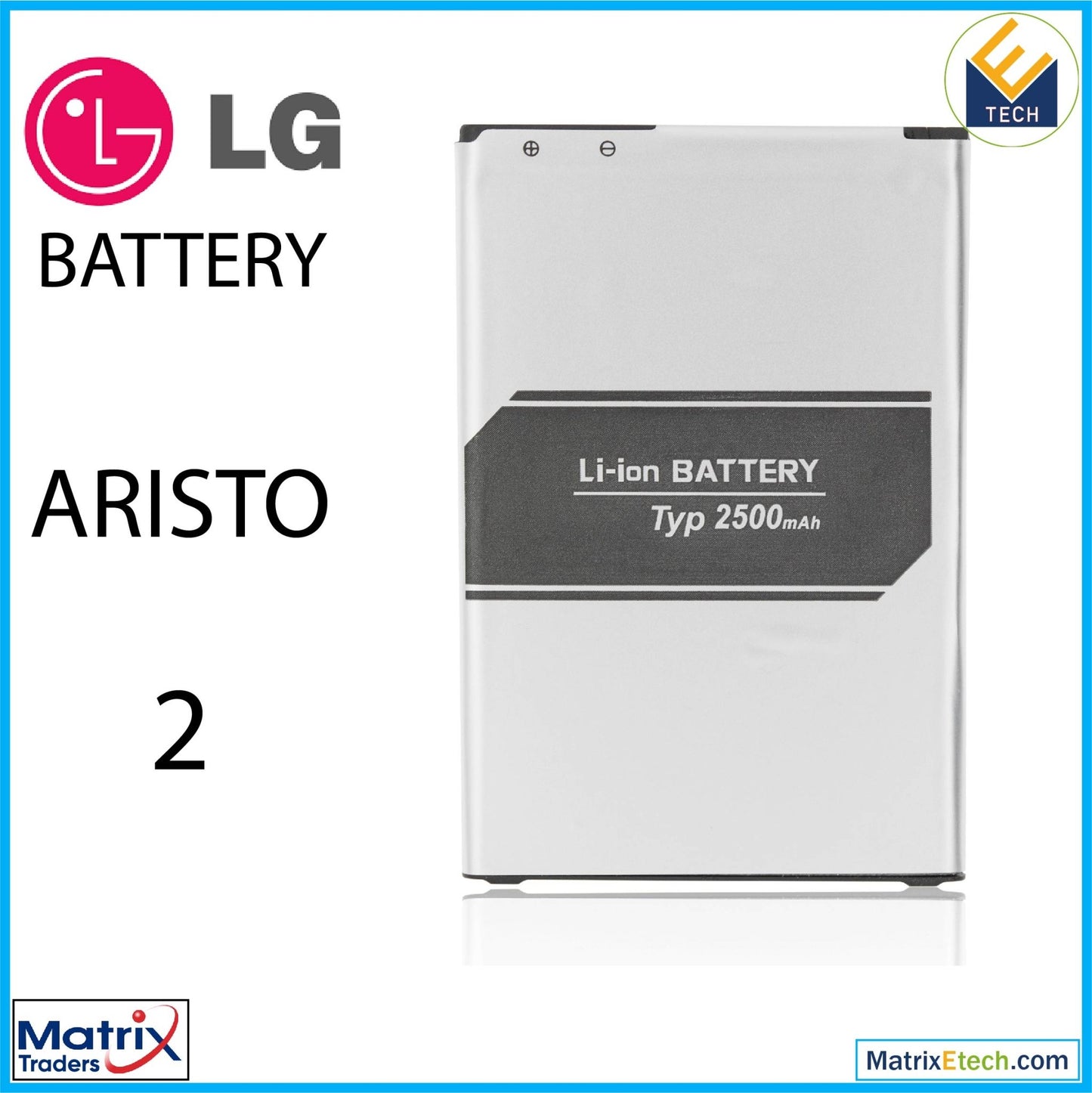 LG Aristo 2 Replacement Battery (BL - 45F1F) - Matrix Traders