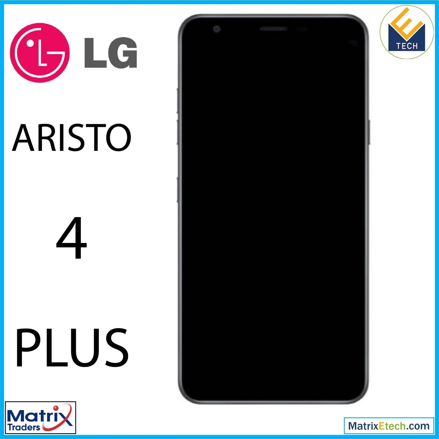 LG Aristo 4 Plus LCD Assembly With Frame (Refurbished) (All Colors) - Matrix Traders