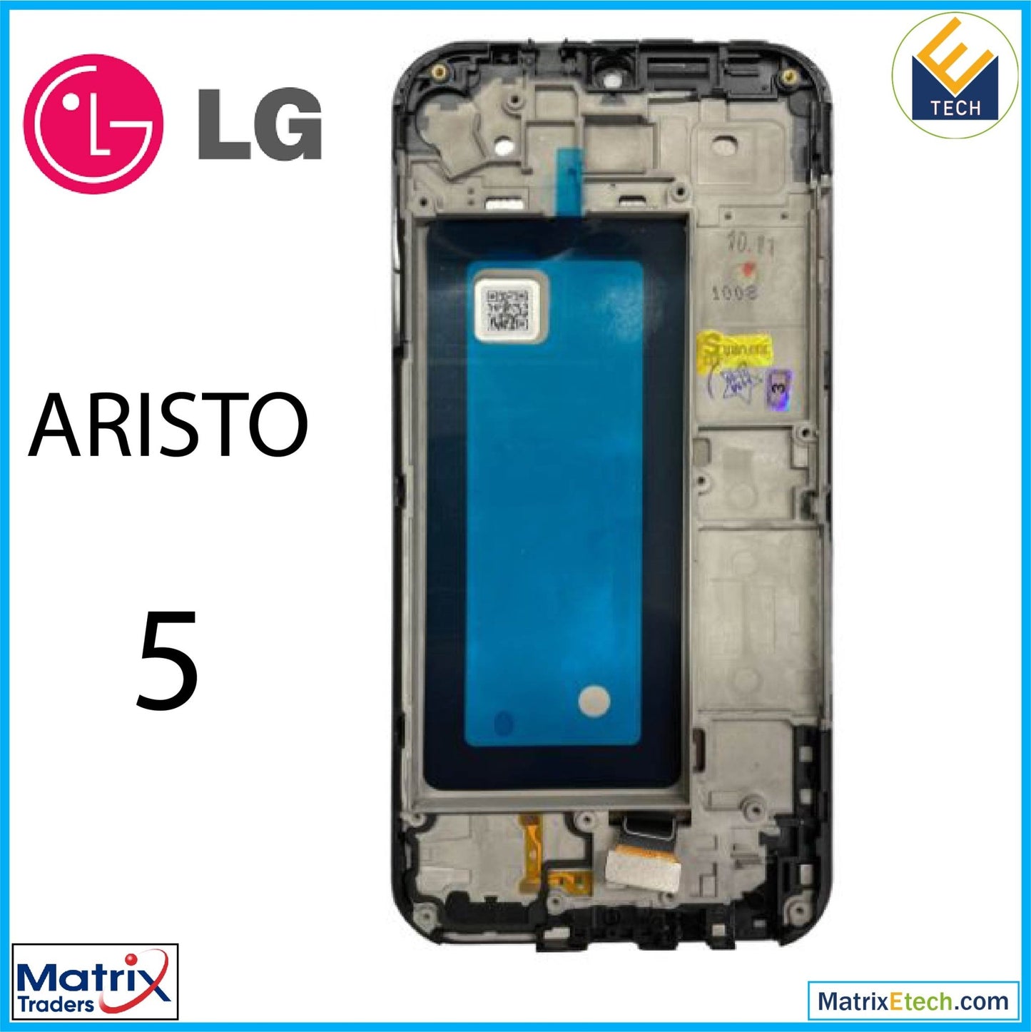 LG Aristo 5 LCD Assembly With Frame (Refurbished) (All Colors) - Matrix Traders