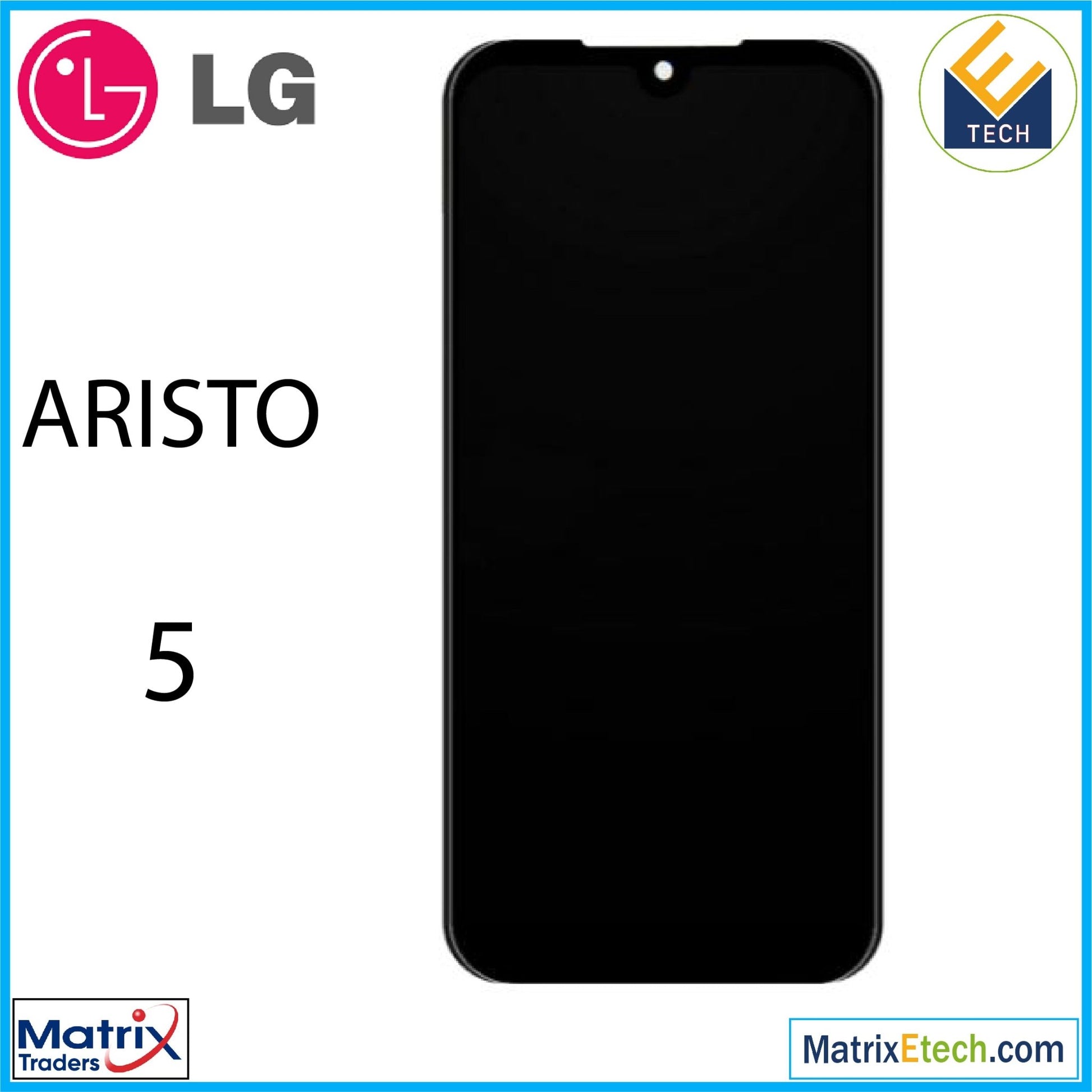 LG Aristo 5 LCD Assembly Without Frame (Refurbished) (All Colors) - Matrix Traders