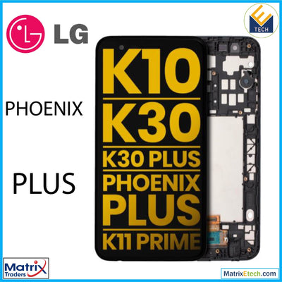 LG Phoenix Plus LCD Assembly With Frame (Refurbished) - Matrix Traders