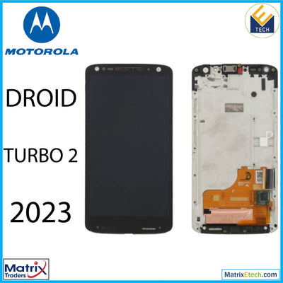 Motorola Droid Turbo 2 (XT1585 2015) LCD Assembly With Frame Genuine OEM) - Matrix Traders