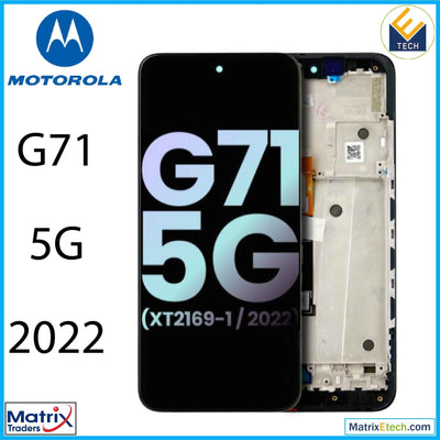 Motorola Moto G71 5G (XT2169 2022) OLED Assembly With Frame (Genuine OEM) - Matrix Traders