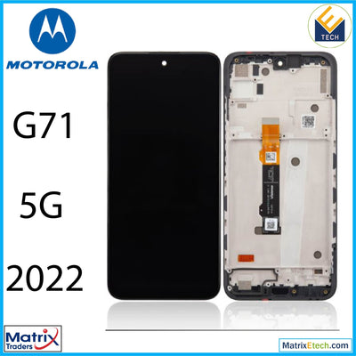 Motorola Moto G71 5G (XT2169 2022) OLED Assembly With Frame (Refurbished) - Matrix Traders