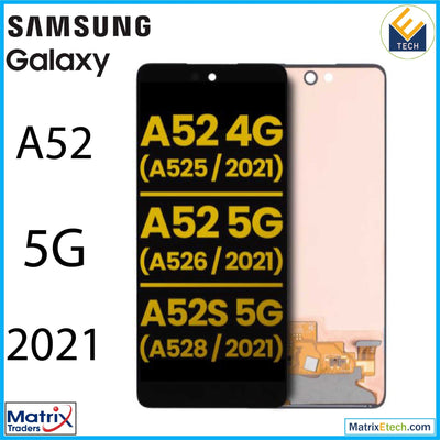 Samsung A52 5G (A526 2021) OLED Assembly Without Frame (Refurbished) - Matrix Traders